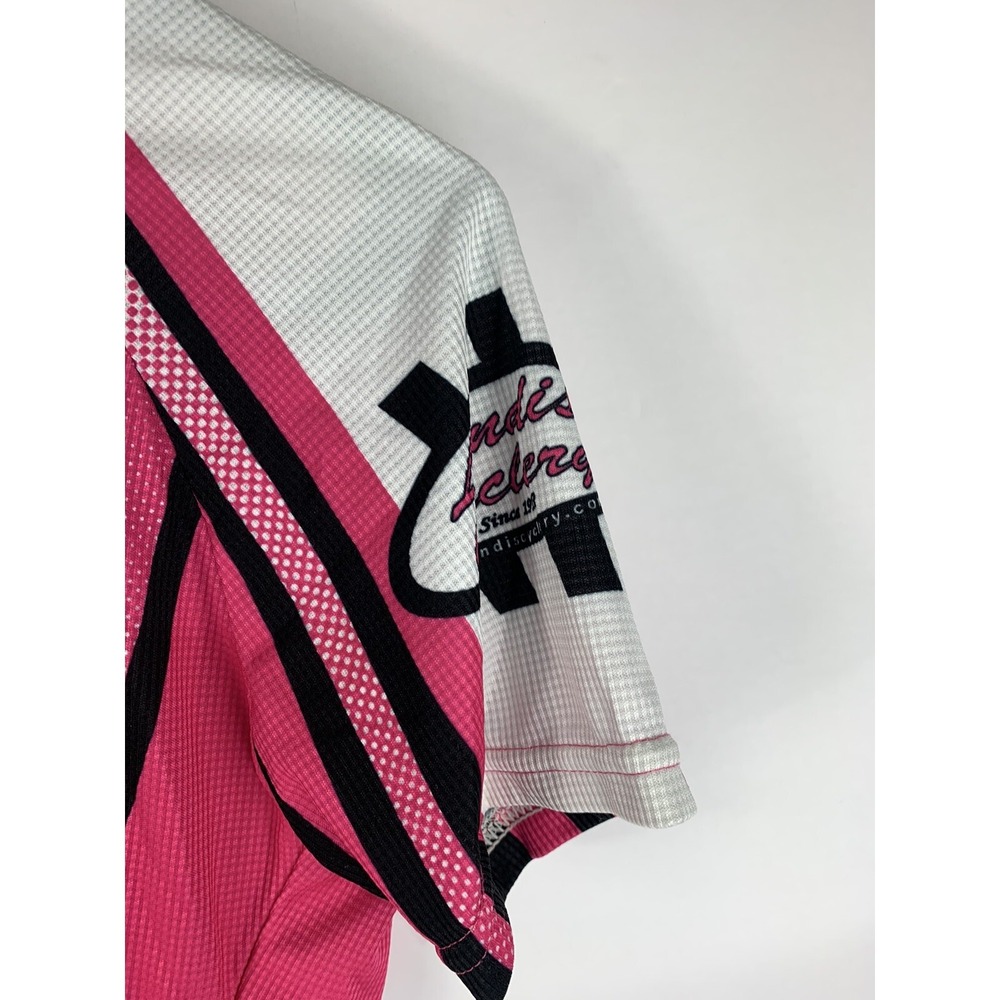 Voler Womens Medium Short Sleeve Landis Cyclery Outdoors Athletic jersey - Picture 3 of 10